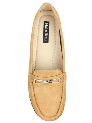 tan slip on loafers - 16665855 - Standard Image - 4