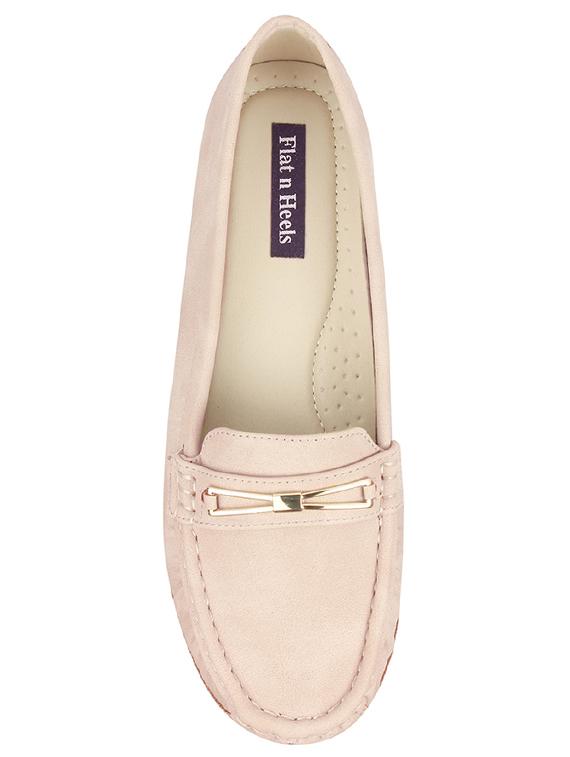 pink slip on loafers - 16665856 - Zoom Image - 4