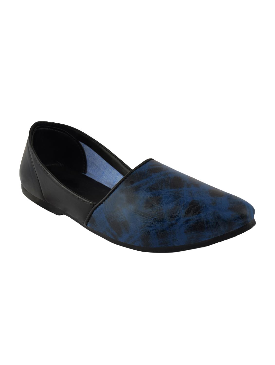 blue leatherette slip on jutis - 16666267 - Zoom Image - 1