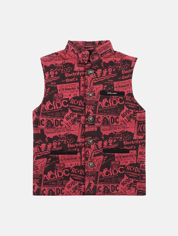 button detail cotton nehru jacket - 16666737 - Zoom Image - 1