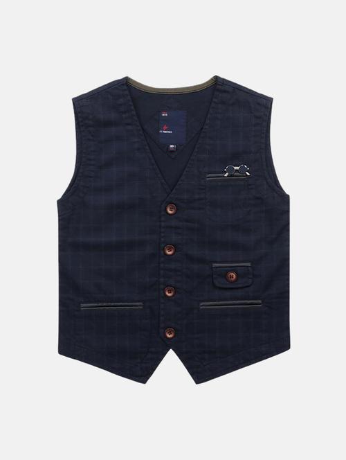 v neck layered waistcoat - 16666750 - Standard Image - 1