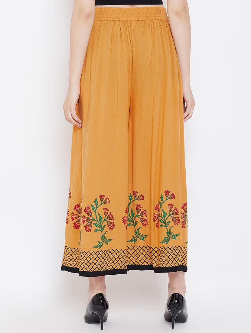 floral printed flared palazzo - 16666999 - Zoom Image - 3