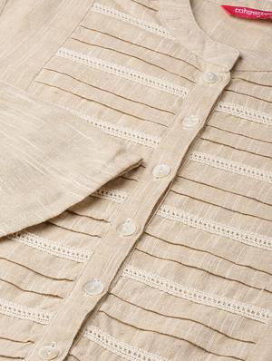 solid straight kurta - 16667090 - Standard Image - 4