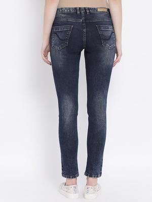 slim fit stone washed jeans - 16667267 - Standard Image - 3