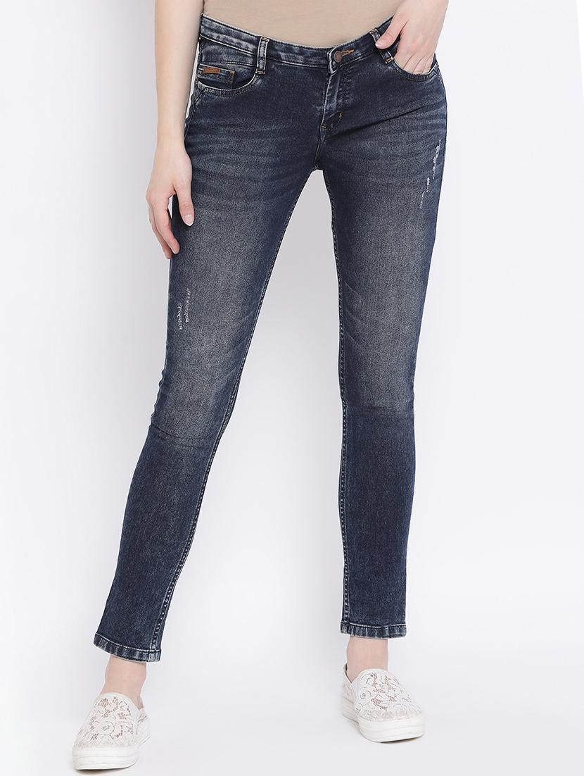 slim fit stone washed jeans - 16667267 - Zoom Image - 1