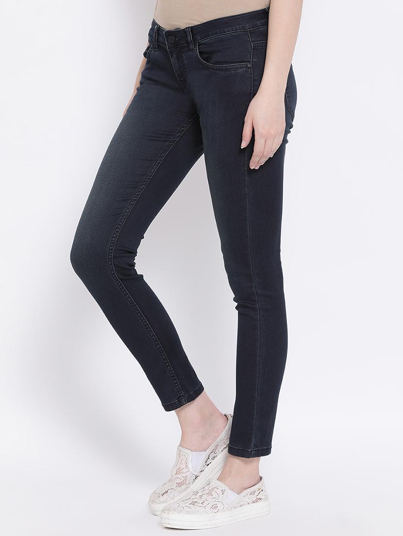 slim fit solid jeans - 16667273 - Zoom Image - 2