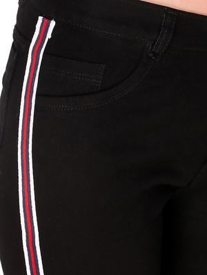 mid rise side tapping jeans - 16667399 - Standard Image - 6