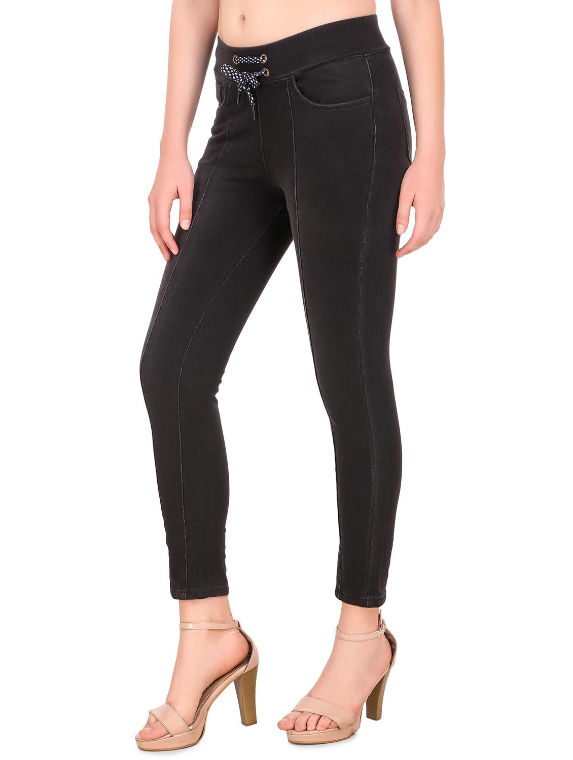 drawstring stone wash jegging - 16667401 - Zoom Image - 2