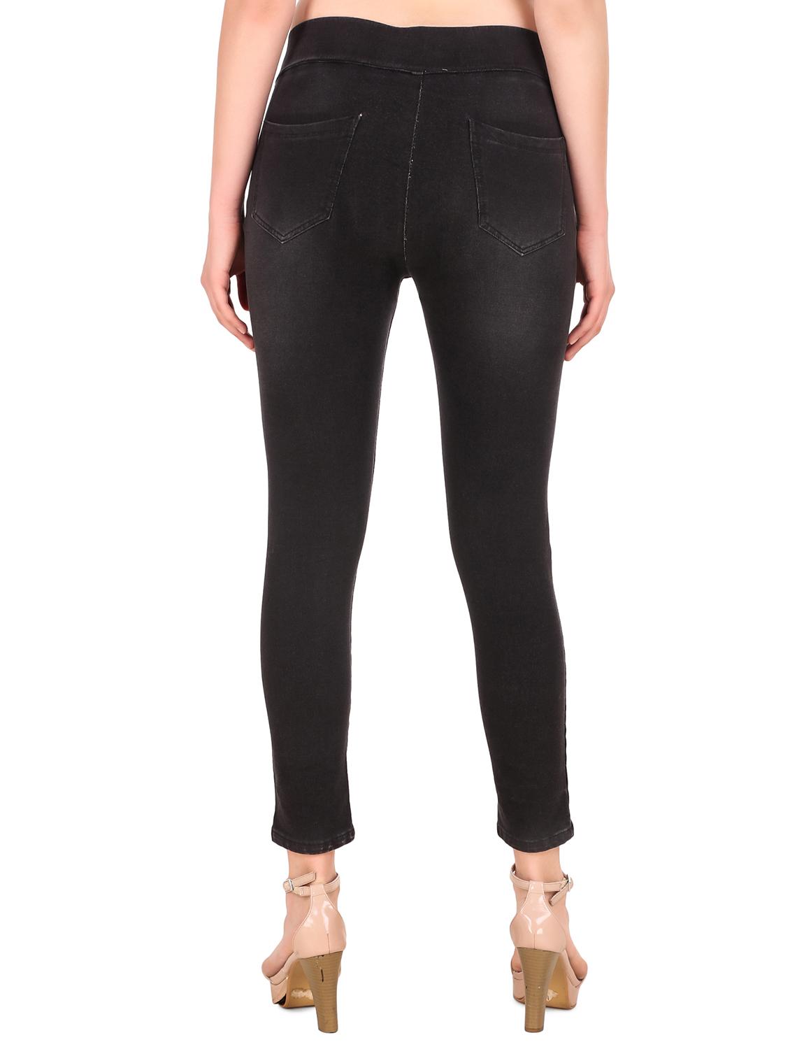 drawstring stone wash jegging - 16667401 - Zoom Image - 3