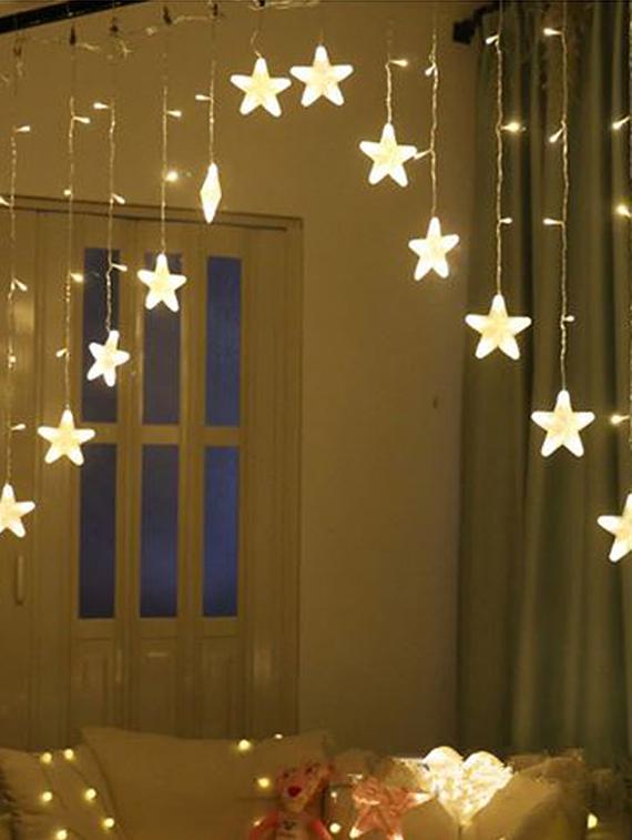 miniature led bulbs and star golden light - 16667704 - Zoom Image - 1