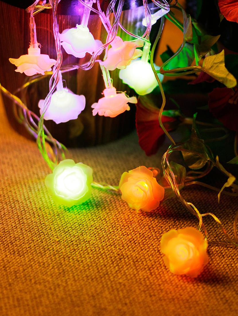 enlightening and sparkling led multi colour string lights - 16667750 - Zoom Image - 1