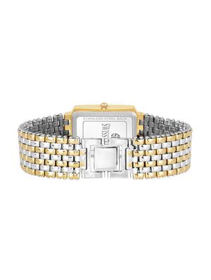 swisstyle black dial golden case-ss-gsq1191-blk-slvgld-analog watch - 16667762 - Standard Image - 3