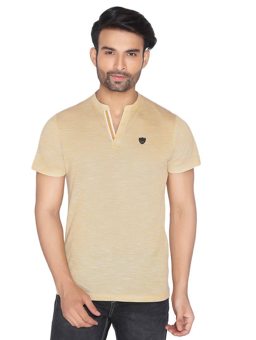 beige melange t-shirt - 16667770 - Zoom Image - 1