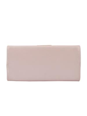pink leatherette (pu) regular handbag - 16668177 - Standard Image - 4