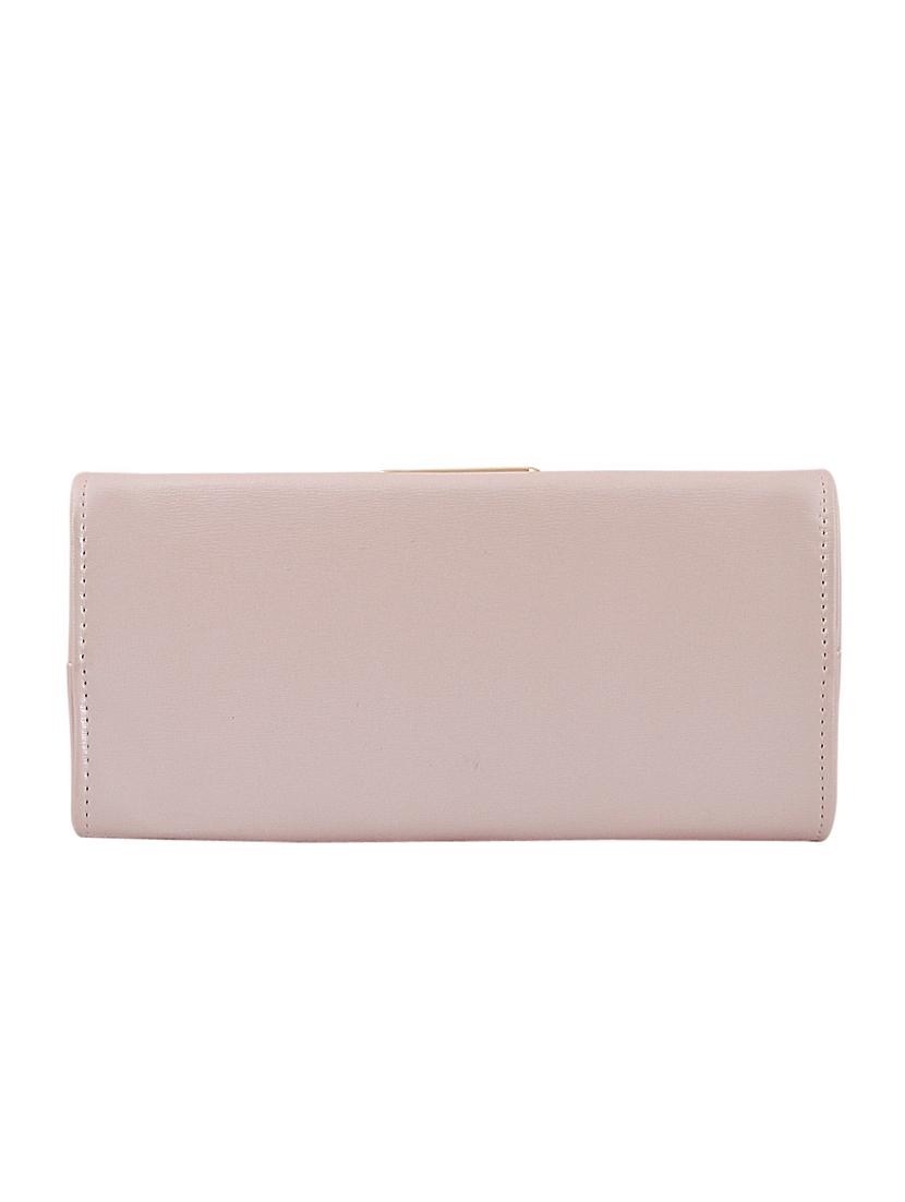 pink leatherette (pu) regular handbag - 16668177 - Zoom Image - 4