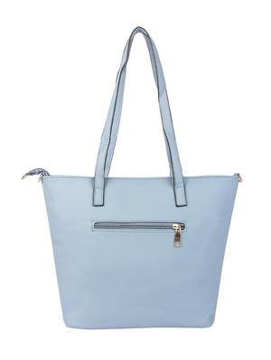 blue leatherette (pu) regular handbag - 16668224 - Standard Image - 2
