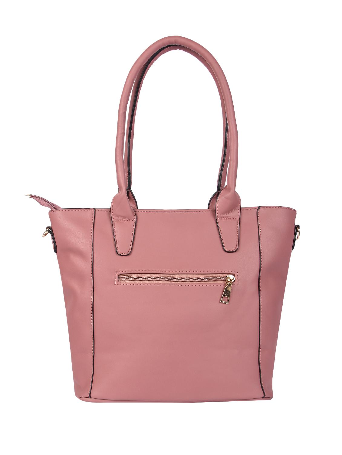 purple leatherette (pu) regular handbag - 16668235 - Zoom Image - 2