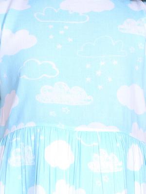 blue cotton frock - 16668514 - Standard Image - 4