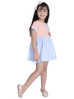 blue cotton frock - 16668517 - Standard Image - 2