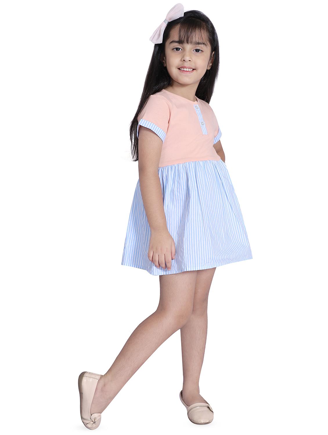 blue cotton frock - 16668517 - Zoom Image - 2