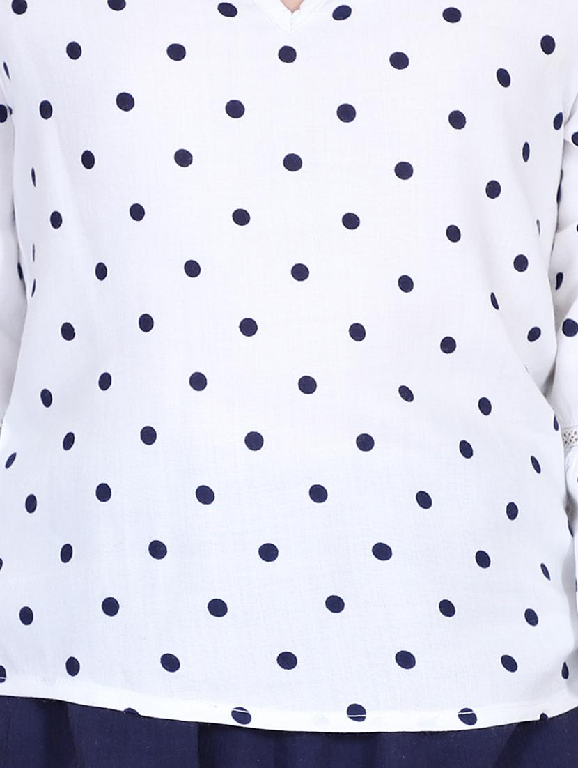 white cotton top - 16668538 - Zoom Image - 4
