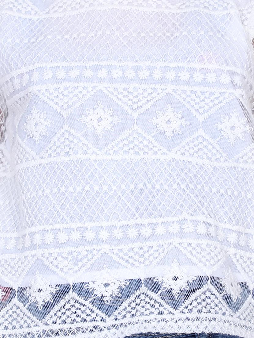 white cotton top - 16668542 - Zoom Image - 4