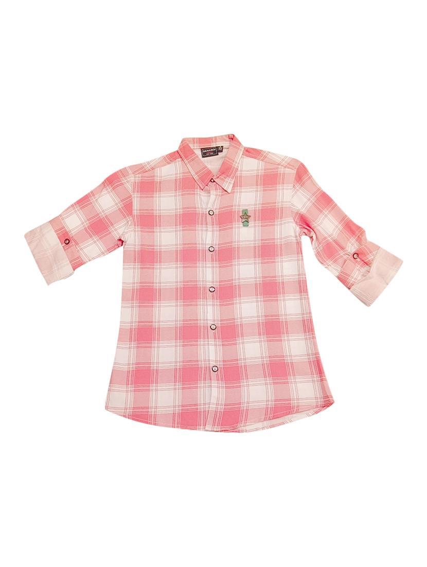 pink cotton shirt - 16669036 - Zoom Image - 1