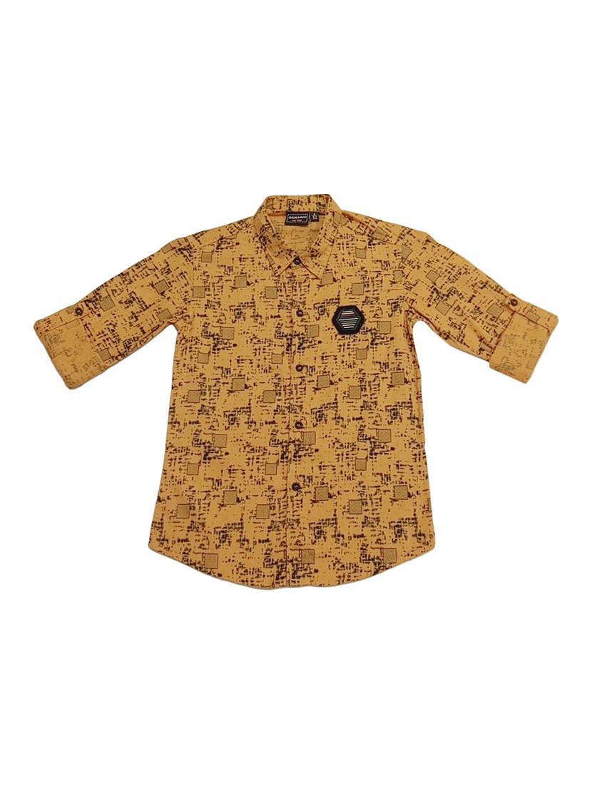 yellow linen shirt - 16669047 - Zoom Image - 1