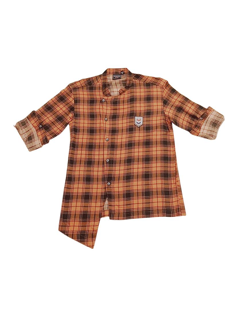 yellow cotton shirt - 16669050 - Zoom Image - 1