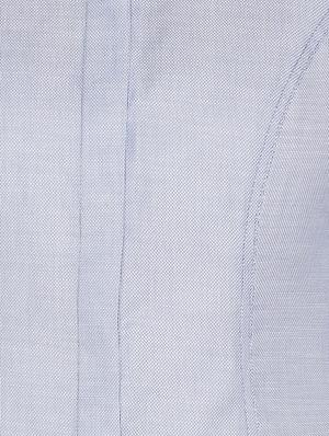 mandarin neck concealed placket shirt - 16669218 - Standard Image - 6