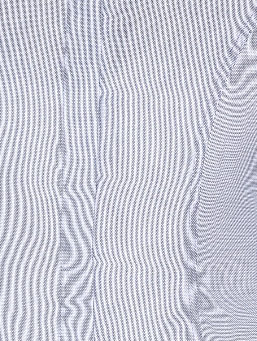 mandarin neck concealed placket shirt - 16669218 - Zoom Image - 6