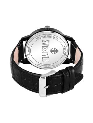 swisstyle analog watch ss-gr196-blu-blk - 16669322 - Standard Image - 3