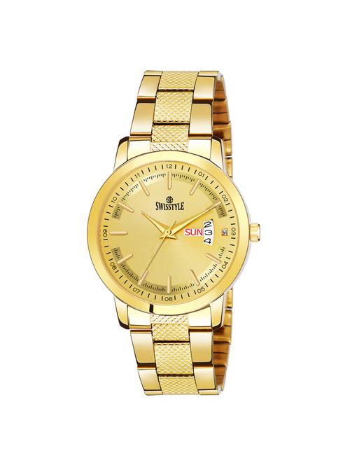 swisstyle analog watch ss-gr1195-gld-gld - 16669327 - Standard Image - 1