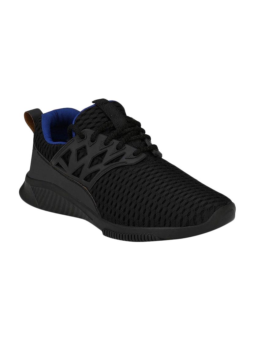 black mesh sport shoes - 16669346 - Zoom Image - 1