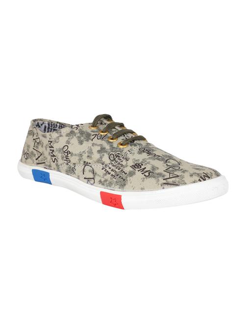 teal canvas lace up sneakers - 16669361 - Standard Image - 1