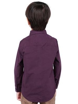 long sleeved curved hem shirt - 16669382 - Standard Image - 3