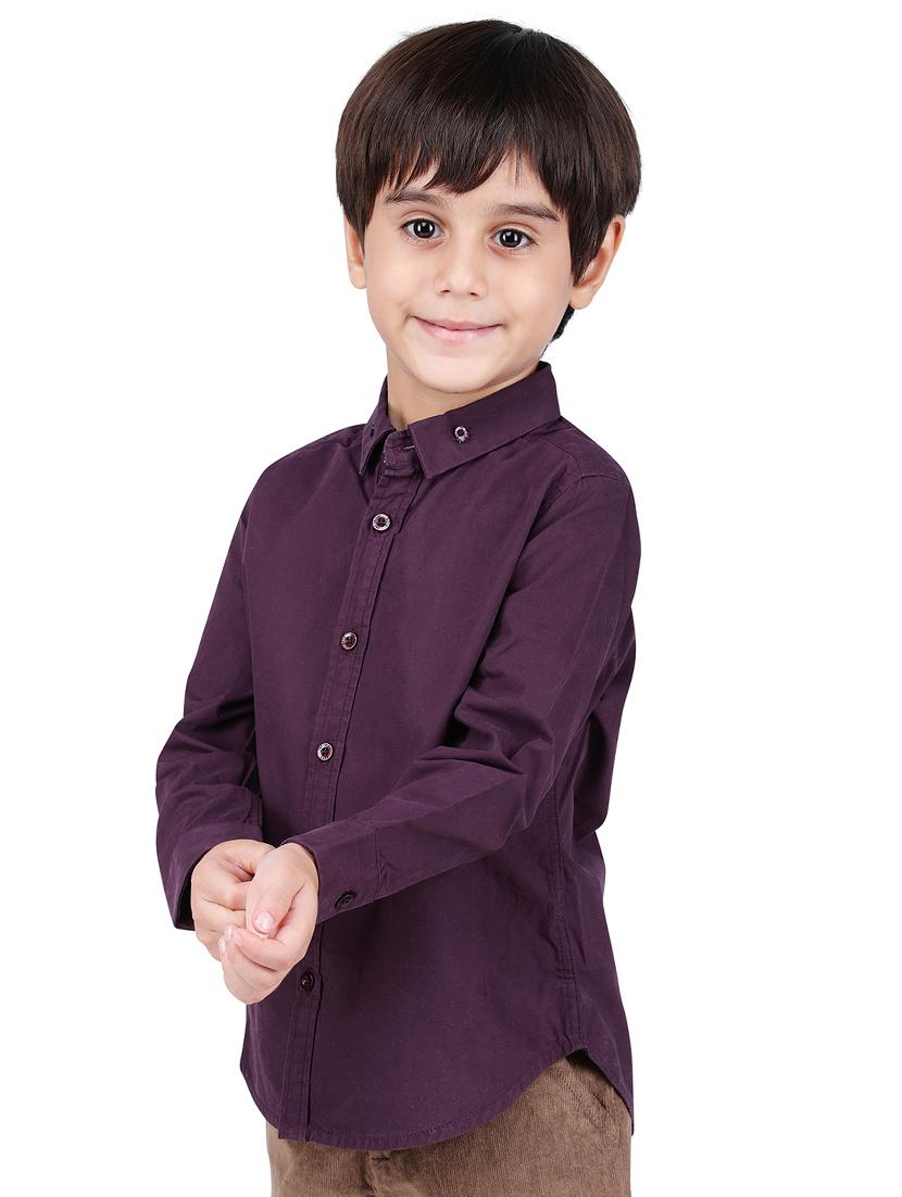 long sleeved curved hem shirt - 16669382 - Zoom Image - 2