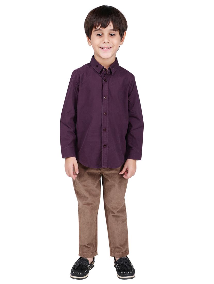 long sleeved curved hem shirt - 16669382 - Zoom Image - 4