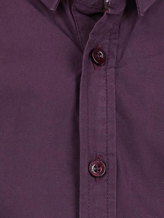long sleeved curved hem shirt - 16669382 - Zoom Image - 5