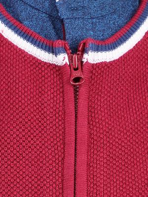 mandarin neck long sleeved sweater - 16669407 - Standard Image - 5