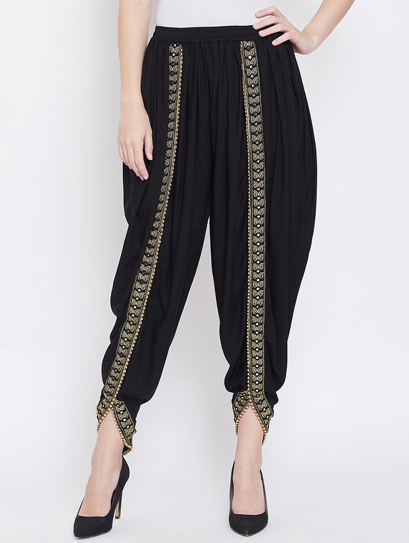 embroidered dhoti salwar - 16669556 - Zoom Image - 1
