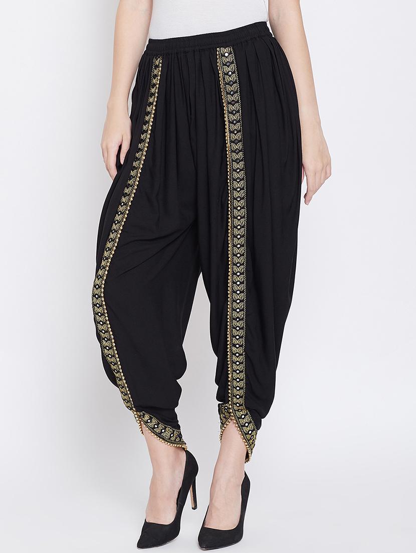 embroidered dhoti salwar - 16669556 - Zoom Image - 2
