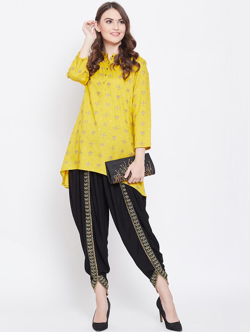embroidered dhoti salwar - 16669556 - Zoom Image - 4