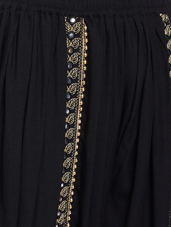 embroidered dhoti salwar - 16669556 - Zoom Image - 5