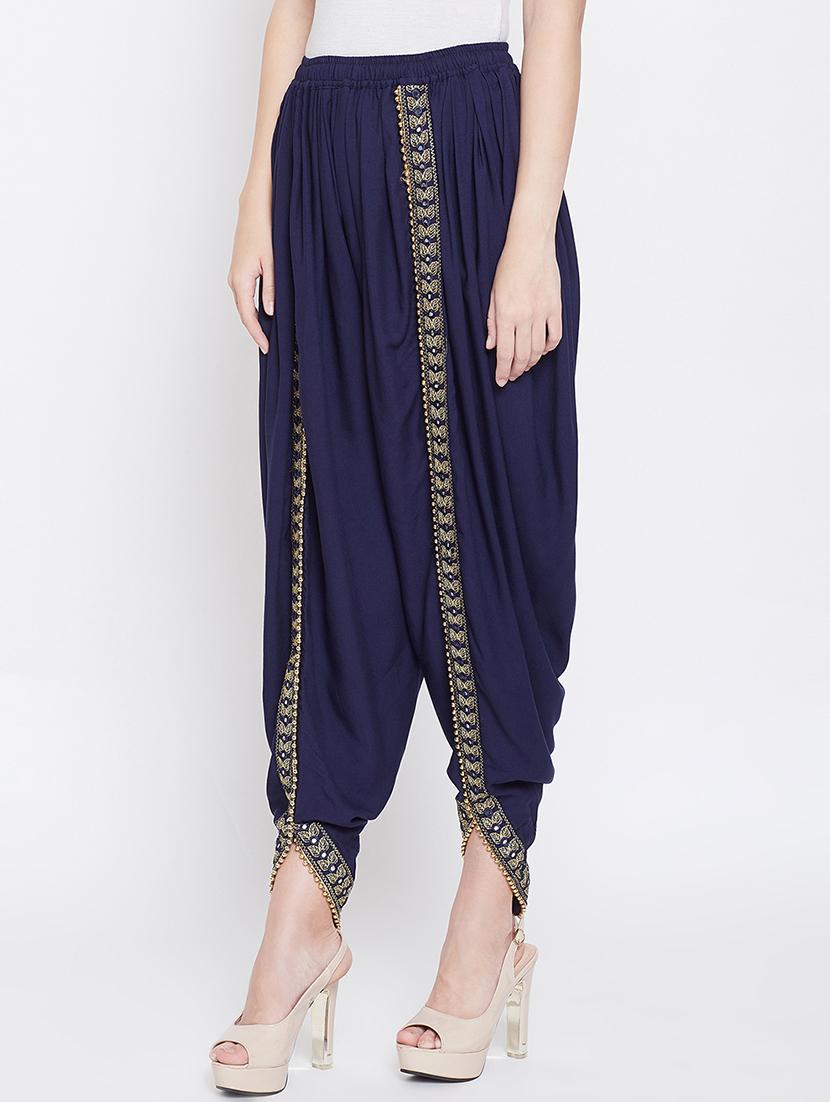 embroidered dhoti salwar - 16669559 - Zoom Image - 2