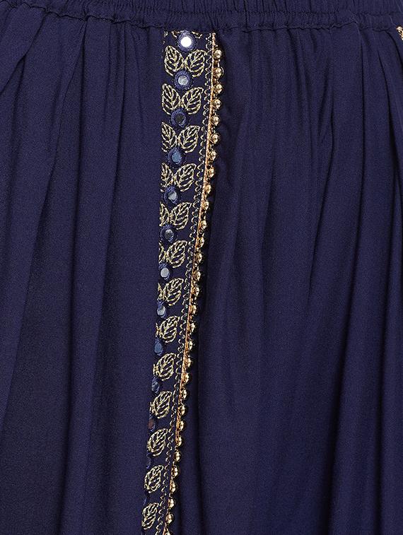 embroidered dhoti salwar - 16669559 - Zoom Image - 5