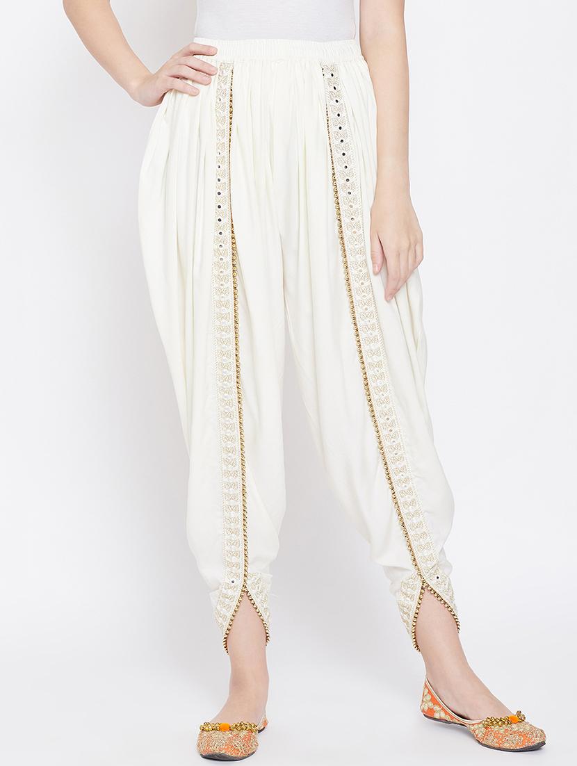 embroidered dhoti salwar - 16669560 - Zoom Image - 1
