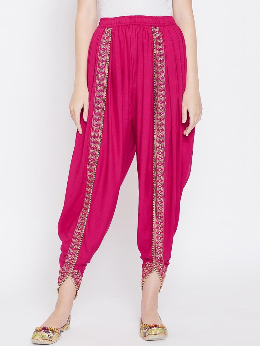 embroidered dhoti salwar - 16669561 - Zoom Image - 1