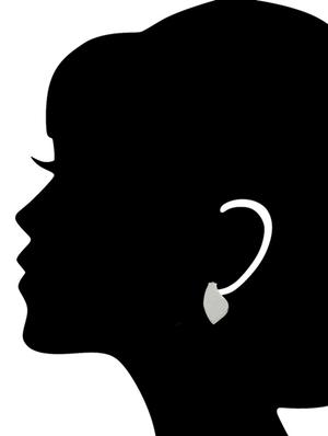 silver tone silver studs earring - 16670211 - Standard Image - 2
