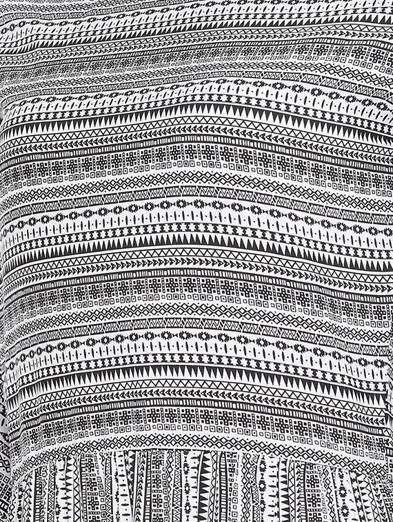 bell sleeved stripes maxi dress - 16672068 - Zoom Image - 4